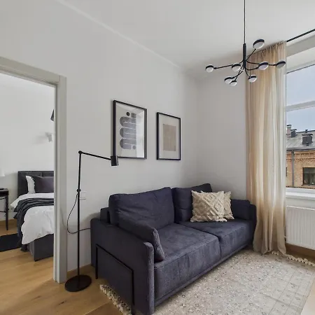 Lägenhet 1br Centre Apartment, With Bath & Desk *