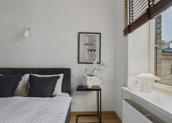 Lägenhet 1br Centre Apartment, With Bath & Desk Riga